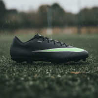 Nike Mercurial Vapor 17 Academy Iron Stud Football Boots (SG) Anti-Clog Black Bright Green Silver Grey