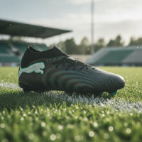 PUMA Future 9 Pro Gras / Kunstgras Voetbalschoenen (MG) Zwart Intense Mint Wit