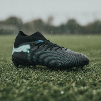 PUMA Future 9 Ultimate Iron Stud Football Boots (SG) Black Intense Mint White