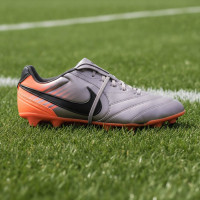 Nike Tiempo Ligera Pro Gras Football Boots (FG) Light Purple Orange Black