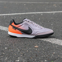 Nike Tiempo Streetgato Premium Street Football Boots Light Purple Black Orange