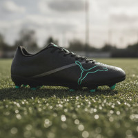 PUMA Ultra 7 Play Gras / Kunstgras Voetbalschoenen (MG) Zwart Intense Mint