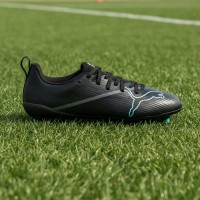 PUMA Ultra Nitro 7 Match Gras / Kunstgras Voetbalschoenen (MG) Kids Zwart Intense Mint