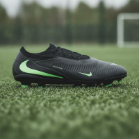 Nike Phantom 6 Low Pro Gras (FG) Football Boots (FG) Black Bright Green