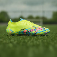 PUMA Ultra Nitro 7 Ultimate ADV Gras Football Boots (FG) Neon Green Bright Blue Hot Pink