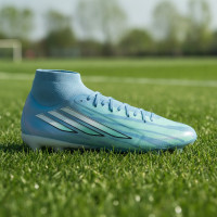 adidas F50 Sparkfusion Trinity Pro Grass/Artificial Grass Football Boots (MG) Women's Blue Bright Blue Hot Pink