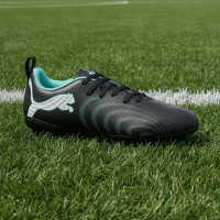 PUMA Future 9 Play Grass/Artificial Grass Football Boots (MG) Kids Black Intense Mint White