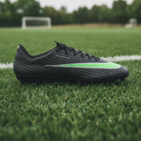 Nike Zoom Mercurial Superfly 11 Elite Gras (FG) Football Boots (FG) Black Bright Green Silver Grey