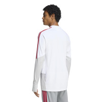 adidas Liverpool Europees Trainingspak 1/4-Zip 2026-2027 Wit Grijs Rood