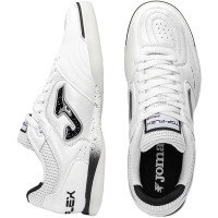 Joma Top Flex Indoor Football Boots (IN) White Black