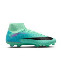 Nike Mercurial Superfly 11 Sam Kerr Academy Grass/Artificial Grass Football Boots (MG) Turquoise Blue Purple Orange