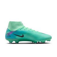 Nike Mercurial Superfly 11 Sam Kerr Academy Grass/Artificial Grass Football Boots (MG) Turquoise Blue Purple Orange