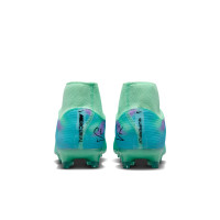 Nike Mercurial Superfly 11 Sam Kerr Academy Grass/Artificial Grass Football Boots (MG) Turquoise Blue Purple Orange