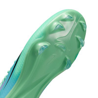 Nike Mercurial Vapor 17 Sam Kerr Pro Grass Football Boots (FG) Kids Turquoise Blue Purple Orange