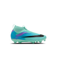 Nike Mercurial Superfly 11 Sam Kerr Academy Grass/Artificial Grass Football Boots (MG) Toddlers Turquoise Blue Purple Orange