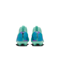 Nike Mercurial Superfly 11 Sam Kerr Academy Grass/Artificial Grass Football Boots (MG) Toddlers Turquoise Blue Purple Orange
