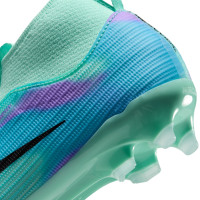 Nike Mercurial Superfly 11 Sam Kerr Academy Grass/Artificial Grass Football Boots (MG) Toddlers Turquoise Blue Purple Orange