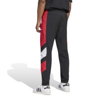 adidas Manchester United EQT Trainingspak 1/4-Zip Zwart Rood Wit