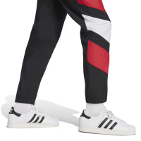 adidas Manchester United EQT Trainingsbroek Zwart Rood Wit