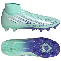 adidas F50 Sparkfusion League Mid Grass/Artificial Grass Football Boots (MG) Women's Mint Green White Blue