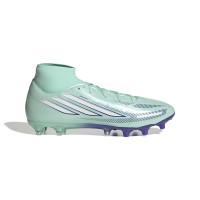 adidas F50 Sparkfusion League Mid Grass/Artificial Grass Football Boots (MG) Women's Mint Green White Blue
