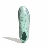 adidas F50 Sparkfusion League Mid Grass/Artificial Grass Football Boots (MG) Women's Mint Green White Blue