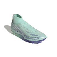 adidas F50 Sparkfusion League Mid Grass/Artificial Grass Football Boots (MG) Women's Mint Green White Blue