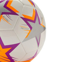 adidas Women's UEFA Champions League Club Voetbal Maat 5 2026-2027 Wit Oranje Paars