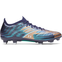 Under Armour Shadow Pro 4 Grass Football Boots (FG) Dark Blue Brown Green White