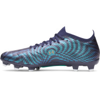 Under Armour Shadow Pro 4 Grass Football Boots (FG) Dark Blue Brown Green White