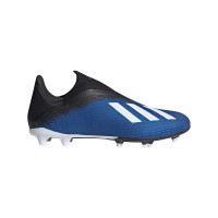 adidas X 19.3 LL Gras Voetbalschoenen (FG) Blauw Wit Zwart