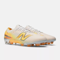 New Balance Furon Elite Gras Voetbalschoenen (FG) Wit Oranje