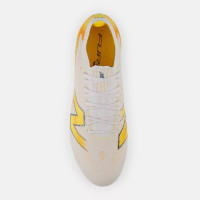 New Balance Furon Pro Gras Voetbalschoenen (FG) Wit Oranje