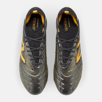 New Balance Tekela Elite Low Laced Gras Voetbalschoenen (FG) Grijs Zwart Geel