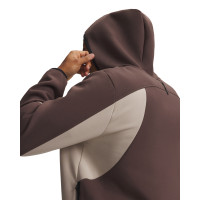 Under Armour Unstoppable Fleece Jacket Beige Brown Black
