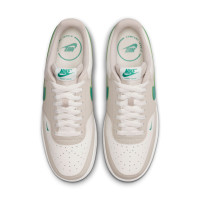 Nike Court Vision Low Sneakers Beige Groen Crèmewit