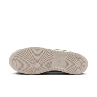 Nike Court Vision Low Sneakers Beige Groen Crèmewit