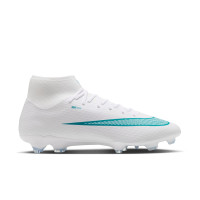 Nike Mercurial Superfly 11 Academy Gras / Kunstgras Voetbalschoenen (MG) Wit Turquoise