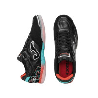 Joma Top Flex Zaalvoetbalschoenen (IN) Zwart Rood Turquoise