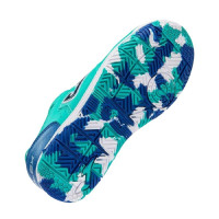 Joma Top Flex Zaalvoetbalschoenen (IN) Kids Turquoise Blauw Wit