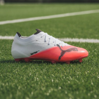 PUMA Ultra Nitro 7 Ultimate Gras Football Boots (FG) White Bright Red Black