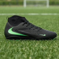 Nike Phantom 6 High Club Gras / Kunstgras Voetbalschoenen (MG) Zwart Felgroen