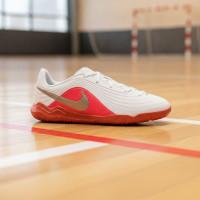 Nike Tiempo Maestro Club Indoor Football Boots (IN) Kids White Bright Red Gold