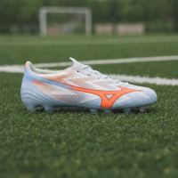 Mizuno Alpha III Elite Gras Football Boots (FG) Light Blue Blue Orange