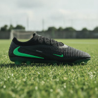 Nike Phantom 6 Low Elite Gras (FG) Football Boots (FG) Black Bright Green