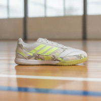 adidas Top Sala Competition II Indoor Football Boots (IN) Light Grey Light Green Lime