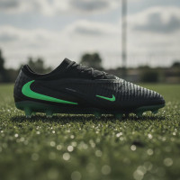 Nike Phantom 6 Low Elite Artificial Grass Football Boots (AG) Black Bright Green