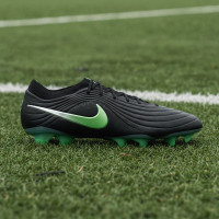 Nike Tiempo Maestro Elite Gras Voetbalschoenen (FG) Zwart Felgroen Zilvergrijs