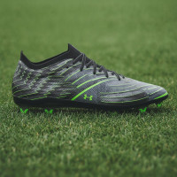 Under Armour Shadow Elite 4 Mach Gras (FG) Football Boots (FG) Black Metallic Black Neon Green