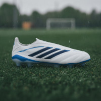 adidas Copa Pure IV Elite Laceless Iron Stud Football Boots (SG) White Blue Dark Blue